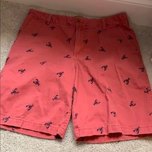 Lobster printed shorts